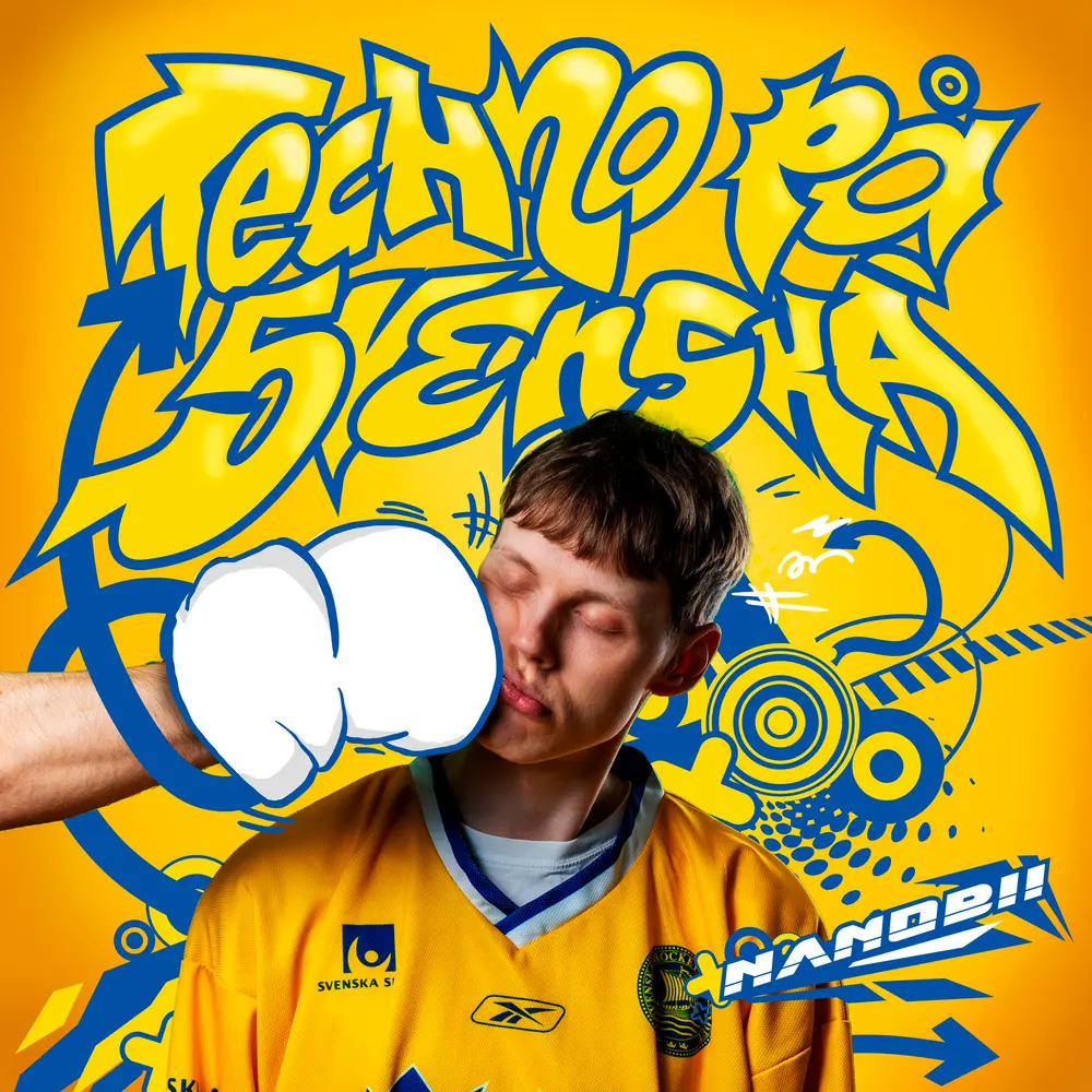 Cover art for TECHNO PÅ SVENSKA by nanobii